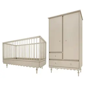Petits-meubles POKOJ PRO MIMINKO 2DÍLNÝ Babushka Olive