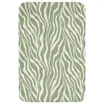 OnlyWow WC PŘEDLOŽKA Zebra - Motiv - zelená 60x90 cm