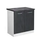 Vicco SKŘÍŇKA POD DŘEZ R-Line Černý beton 80 cm PD Antracit