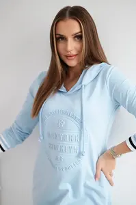 Šaty Brooklyn azurové