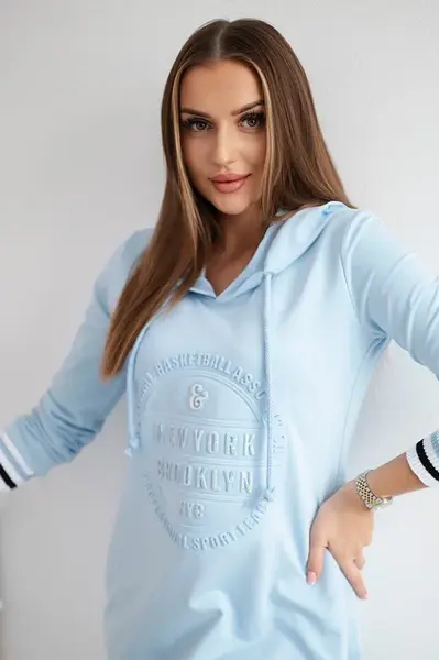 Šaty Brooklyn azurové