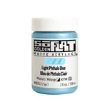 Akrylová barva Golden SoFlat Matte 59 ml - 6625 Light Phthalo Blue