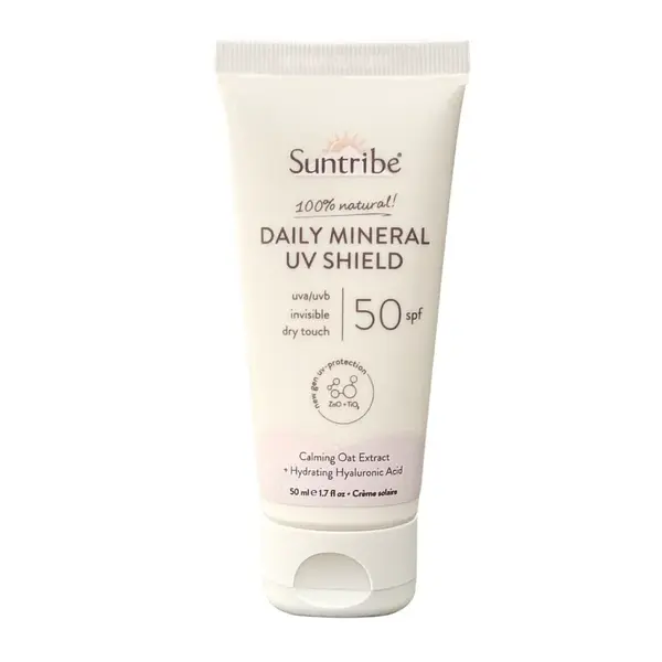 Suntribe Minerální opalovací krém na obličej SPF 50 50 ml