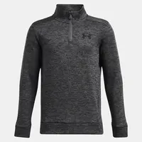 Chlapecká mikina Under Armour UA Armour Fleece 1/4 Zip-GRY - Kluci