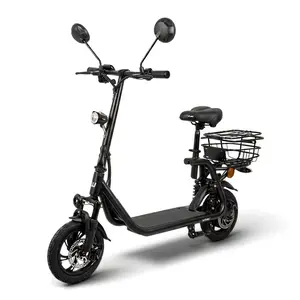 Elektrická koloběžka W-TEC Billar III 500W 12" černá