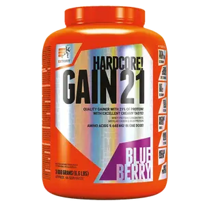 Extrifit Hardcore Gain 21 3kg - borůvka