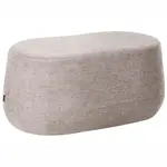 Beliani ČALOUNĚNÁ LAVICE Taupe Ashton