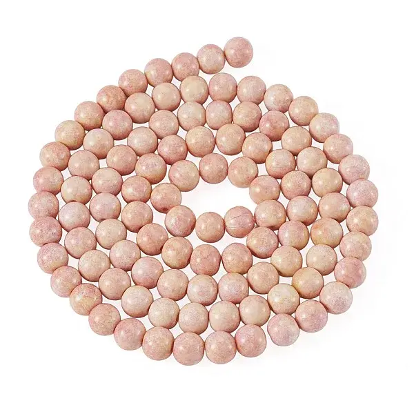 1 Strand Baking Paint Glass Beads Strands
