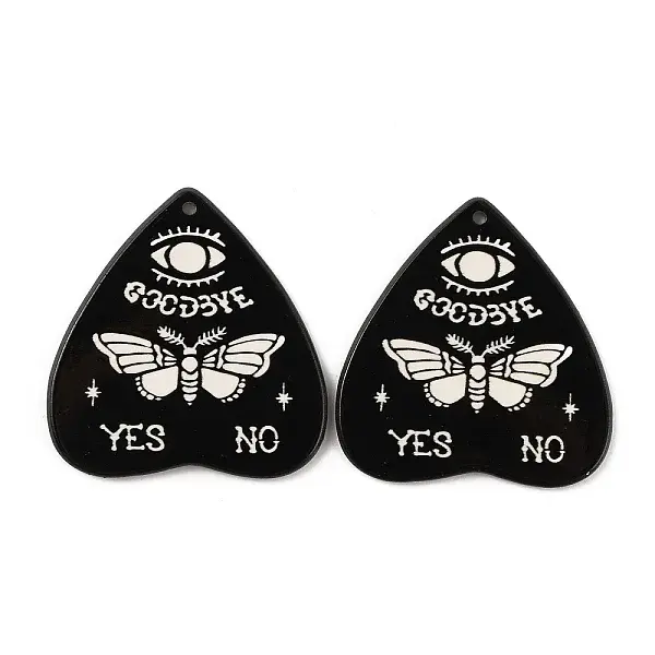 Halloween Printed Acrylic Pendants