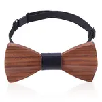 Adjustable Wood Bow Ties for Bridegroom