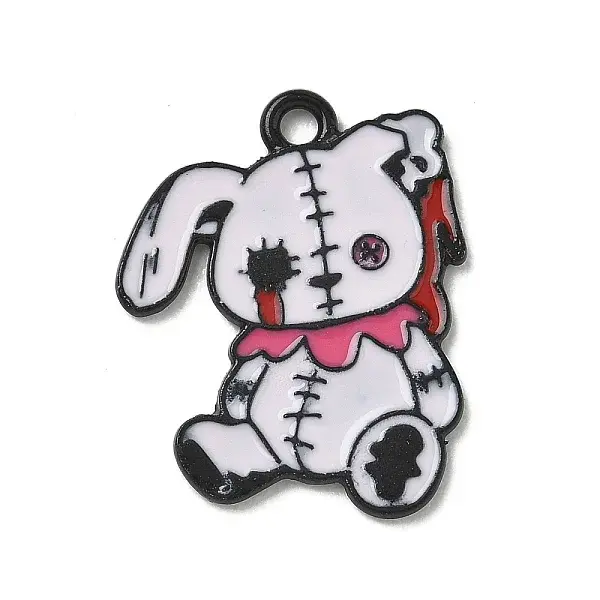 Halloween Alloy Enamel Pendants