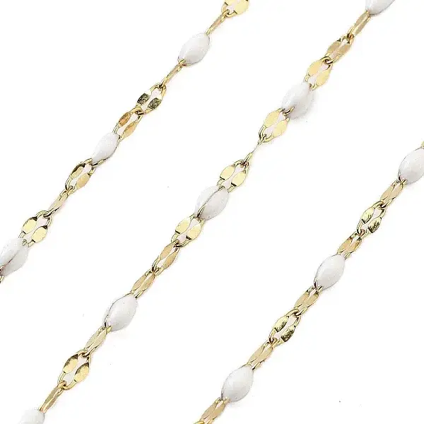 3.28 Feet Ion Plating(IP) 304 Stainless Steel Dapped Chains