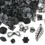 Frosted Transparent Acrylic Beads