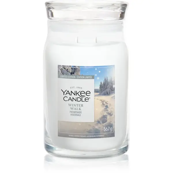 Yankee Candle Winter Walk vonná svíčka 567 g