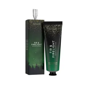 Scottish Fine Soaps Fir & Firelight krém na ruky v krabičke 75 ml