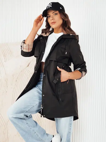 Dámská bunda parka VERDU Barva černá DSTREET