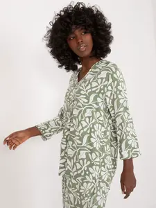 Blouse-D73771M11174A-khaki