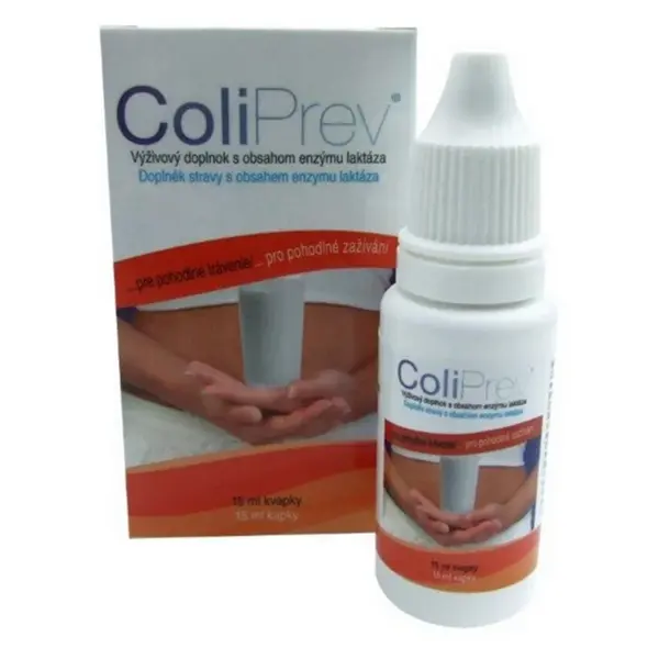 COLIPREV Kvapky s obsahom enzýmu laktáza 15 ml