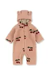 Konges Sløjd overal detský flísový JODY TEDDY ONESIE GRS