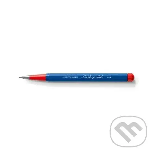Drehgriffel Nr. 2 Royal Blue/Red Bauhaus Edition Mechanical pencil