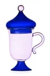 Ichendorf Milano  hrnek s víčkem z barevného skla Sogni d'Oriente 320 ml