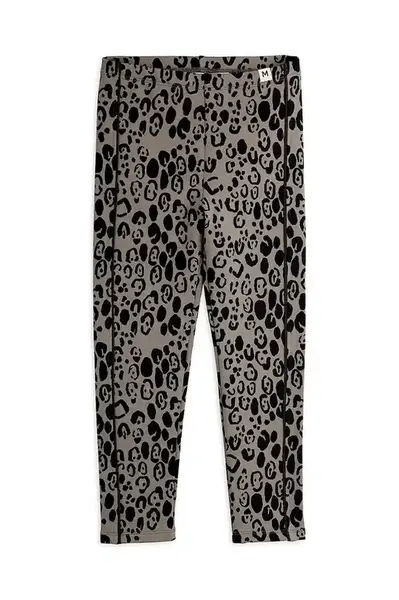 Mini Rodini  Košeľa s prímesou vlny  Leopard