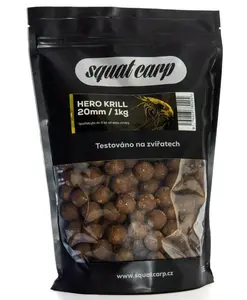 Squat carp boilies hero krill - 5 kg 24 mm