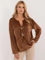 Blouse-DHJ-BZ-19916.03P-light brown