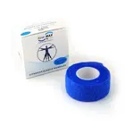 KINE-MAX Cohesive elastické samofixační 2,5cm x 4,5m modré