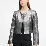 Stříbrné dámské sako ORSAY - Dámské