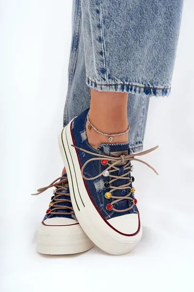 Dámské Tenisky Na Platformě GOE