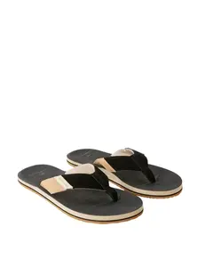 Rip curl pánské žabky Oxford Black / Tan | Černá | Velikost 45