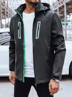 Pánská bunda softshell Barva tmavě šedá DSTREET