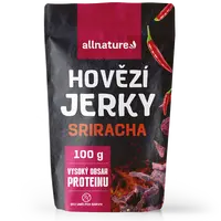 ALLNATURE BEEF Sriracha Jerky sušené maso 100 g