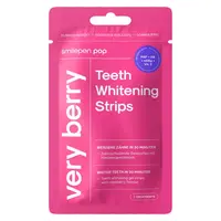 SMILEPEN Pop  Bělící pásky Very Berry 7 x 2 kusy