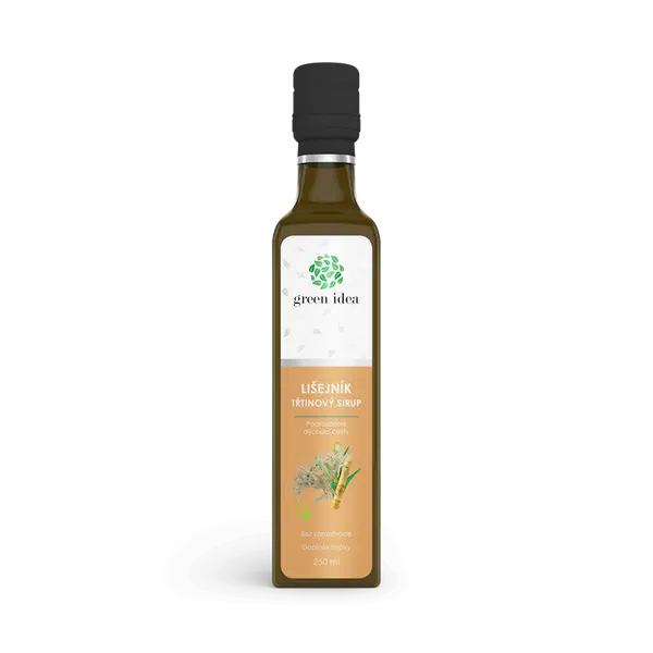 GREEN IDEA Sirup lišejník islandský třtinový 250 ml