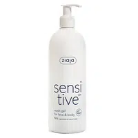 ZIAJA Krémový mycí gel na obličej a tělo Sensitive 400 ml