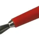 Banánek  plast páj. červený