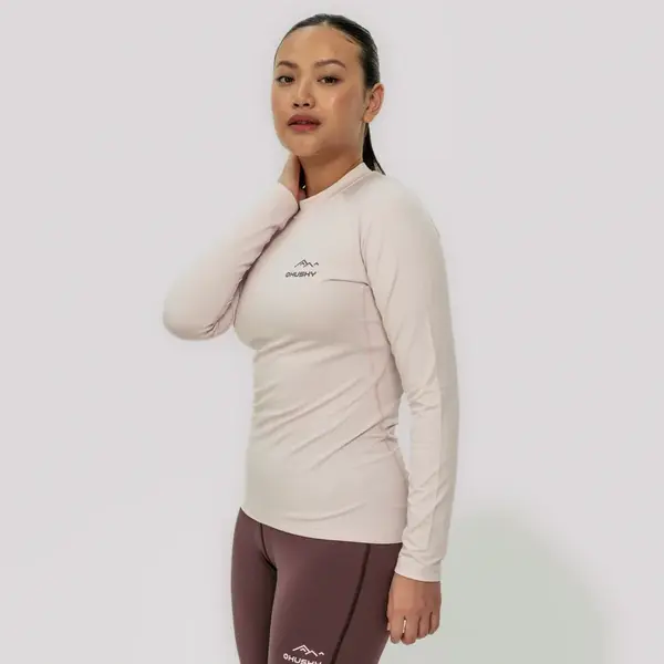 Husky Tromi L S, light pink Termoprádlo Active Winter Triko