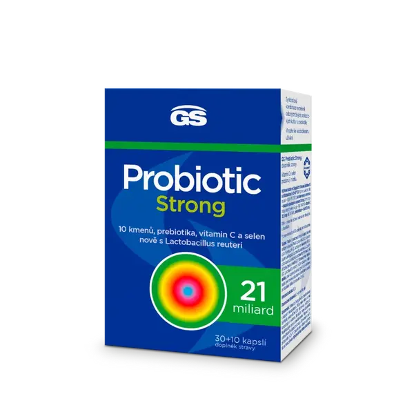 GS Probiotic Strong, 30+10 kapslí