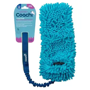 COACHI Tuggi Hide hračka pro psy mop modrozelený 1 kus