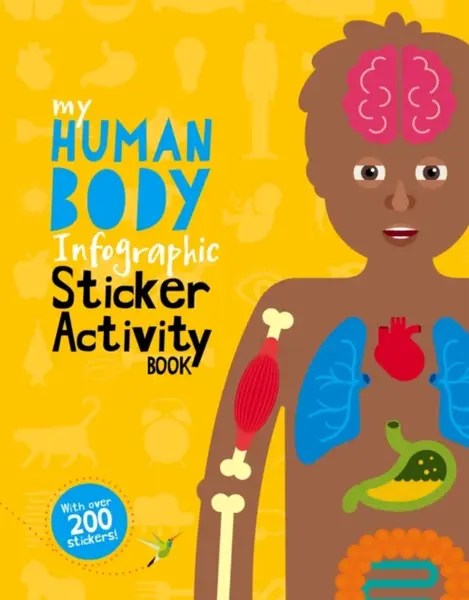 My Human Body Infographic Sticker Activity Book - Jo Dearden