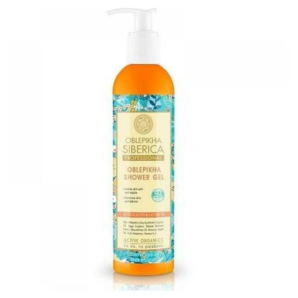 NATURA SIBERICA Rakytníkový sprchový gel Intenzivní výživa a hydratace 400 ml