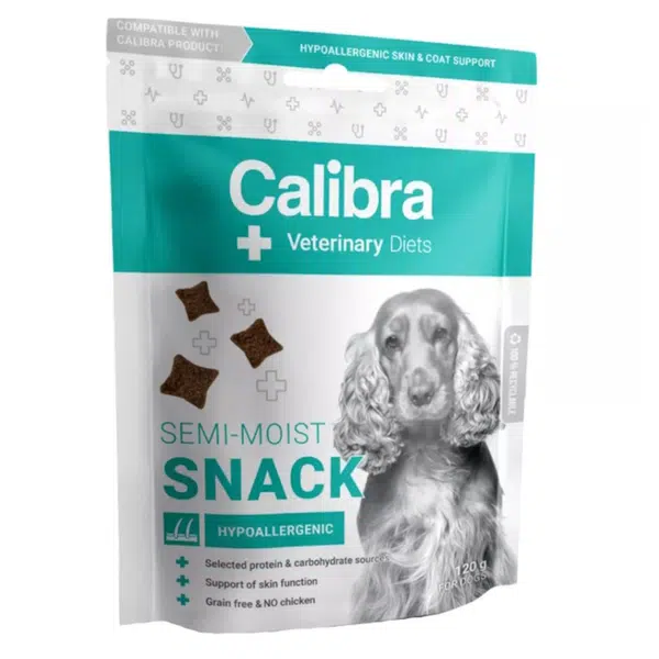 CALIBRA Veterinary Diets Snack Hypoallergenic pamlsky pro psy 120 g