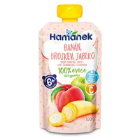 HAMÁNEK Banán, broskev, jablko 6m+ 100 g