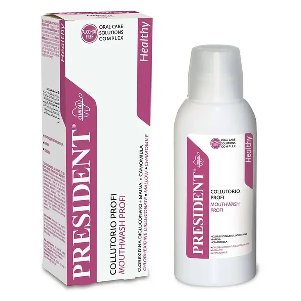 PRESIDENT Profi Ústní voda s chlorhex. 0.2% 200 ml