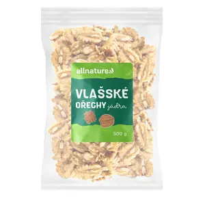 ALLNATURE Vlašské ořechy jádra 500 g