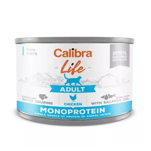 CALIBRA Life konzerva adult chicken pro kočky 200 g
