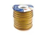 Těsnění do oken a dveří samolepící 9x7,4mm TYP D hnědé 100m