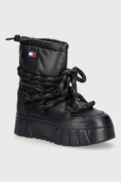 Tommy Jeans  TJW PLATFORM NYLON SNOWBOOT WL sběhule dámské
